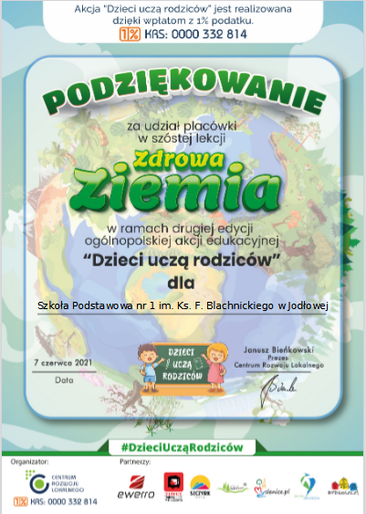 podziekowanie dzieci ucz rodzicw