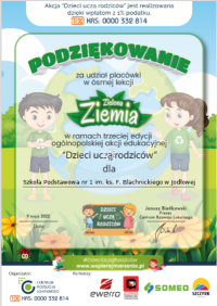 podzikowanie ziemia