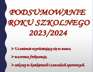 Podsumowanie II semestru 2023 2024