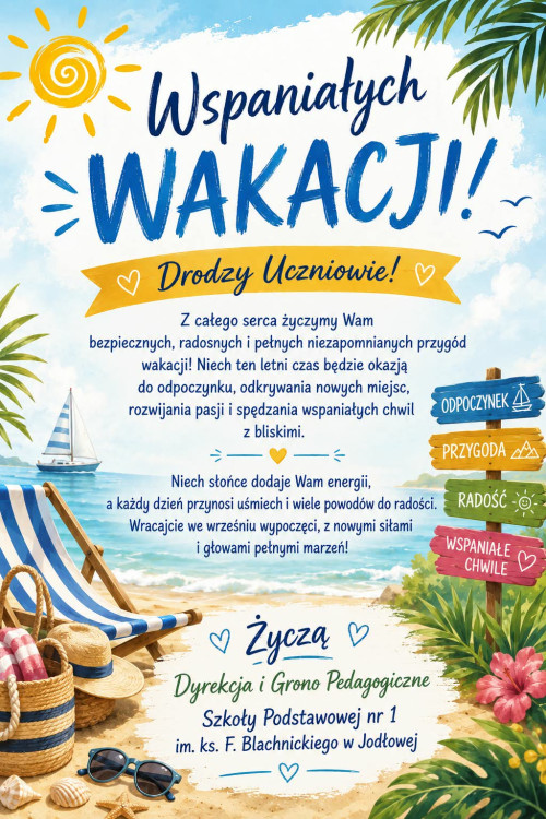 wakacje 2026